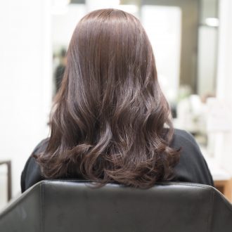 大人女子のおしゃれ巻き髪/40代/50代/白髪染め